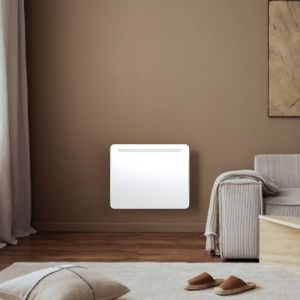 radiateur à inertie céramique blanc 1000W Batilec Alen - photo ambiance intérieur
