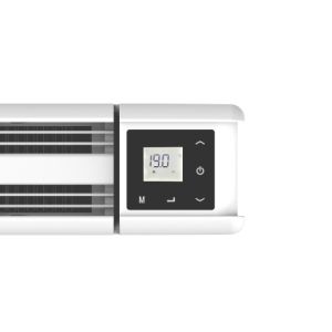 radiateur à inertie céramique Batilec Zilo 2000W blanc - photo vue de dessus