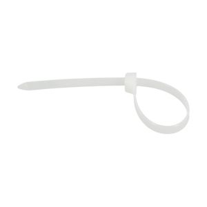 Colliers de serrage blancs Batilec 200x7,6mm