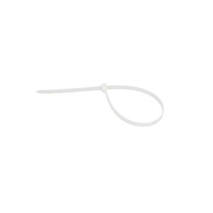 Colliers de serrage blancs Batilec 370x7,6mm