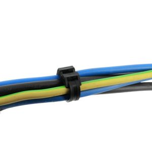 Colliers d'installation noirs Batilec 180x9mm