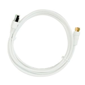Cordon RJ45 fiche IEC TV 2m Grade 3S