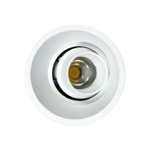 Spot LED encastrable et orientable Tao 10W 800lm 4000°K blanc BENEITO FAURE