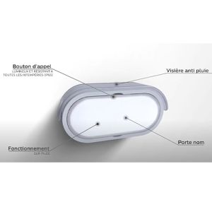 Bouton d'appel supplémentaire WelcomeBell 300 AddPush