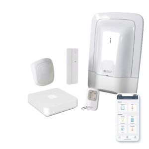 Pack alarme connecté 2 zones sans fil Tyxal+ Acess Connect Delta Dore
