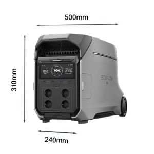 Dimensions de la batterie nomade Ecoflow Delta 2 max