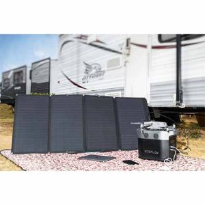 Panneau solaire pliable Ecoflow 160W idéal pour le camping