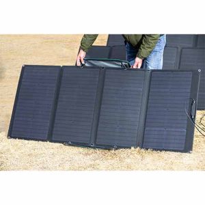 Panneau solaire pliable Ecoflow 160W facile à installer
