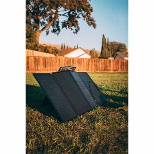 Panneau solaire pliable Ecoflow 160W idéal pour les activités extérieures