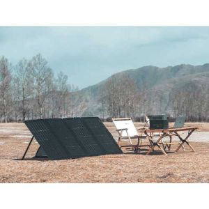 panneau solaire 220W pliable Ecoflow idéal pour pour vos activités extérieurs