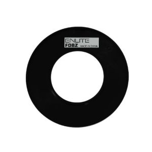Collerette ronde ENLITE pour spot encastrable FD1/CS noir - vue de dos
