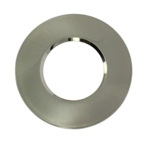 Collerette ronde ENLITE pour spot encastrable FD1/CS nickel satiné - vue de face