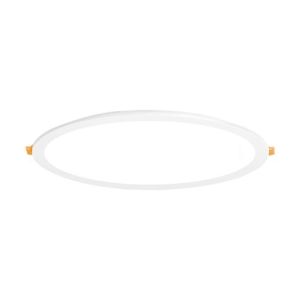 Downlight LED ENLITE extra plat à encastrer 230V 23W 2400lm 4000K 298mm blanc
