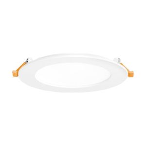 Downlight ENLITE LED extra plat à encastrer 230V 8W 780lm 4000K 146mm blanc