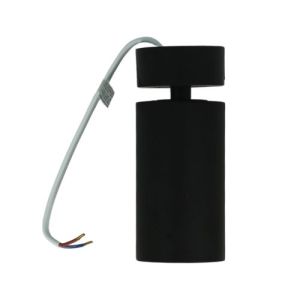 Spot en saillie orientable ENLITE pour ampoule GU10 noir - vue de côté