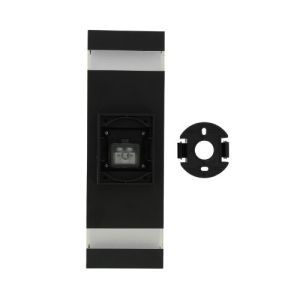 Applique extérieure ENLITE carrée LED bidirectionnelle IP65 230V 10W 830lm CCT noir - vue de dos