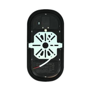 Hublot extérieur LED ENLITE 230V 15W 1800lm CCT 267x137mm noir - vue de dos