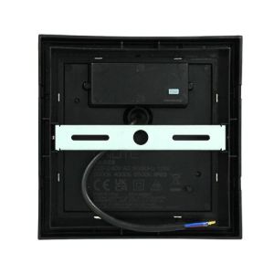 Hublot extérieur carré LED ENLITE  IP65 230V 10W 900lm CCT noir - vue de dos