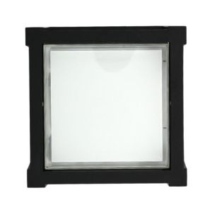 Hublot extérieur carré LED ENLITE IP65 230V 10W 1050lm CCT noir - vue de face