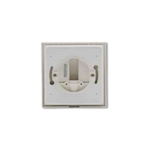 Sortie de câble esthétique 10/20A IP44 blanc Eurohm - vue de dos
