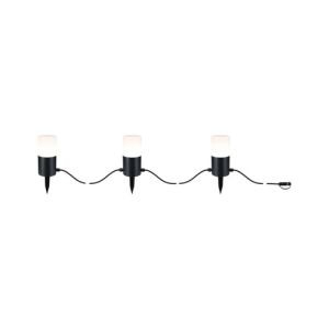 Guirlance led extérieure Paulmann longueur 2m 3 ampoules de 2W 3000K