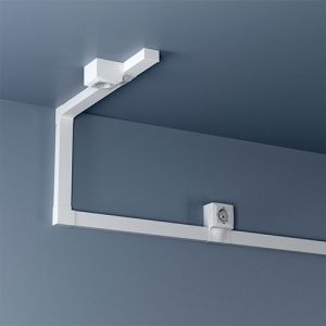 GGK Embouts de finition blanc pour moulure électrique 22x12mm blanc - lot de 4
