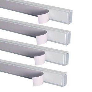 GGK Moulure électrique adhésive 15x30mm L.1,25m blanche - lot de 4 WS10211