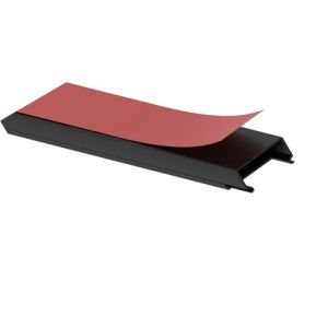 Goulotte électrique adhésive noire GGK 15x30 longueur 1,25m