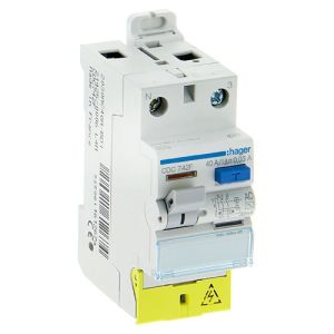 HAGER Inter différentiel 40A 30mA type AC