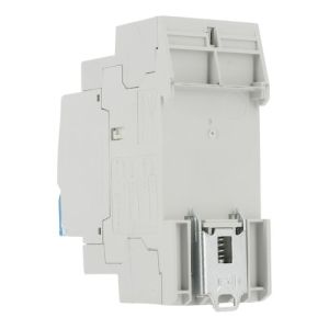 Contacteur Jour / Nuit 25A 3F/NO triphasé 2 modules marque Hager - vue de dos