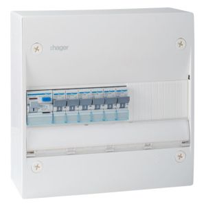 HAGER Tableau électrique prééquipé 1 rangée