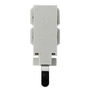 borne de raccordement 1P à languette 2x25mm² Hager - vue produit dos