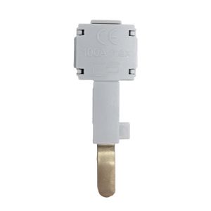 borne de raccordement HAGER KF83E pour rail KBN863 - vue de dos