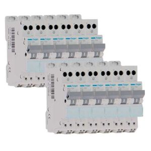 HAGER Lot de 12 disjoncteurs électriques AUTO 20A - MFS720