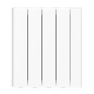 HEATZY Glow Radiateur connecté à inertie céramique horizontal 1000W - photo vue de face