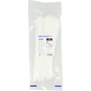 Colliers de serrage blancs 275x4,6mm Hellermanntyton - paquet de 100 pièces