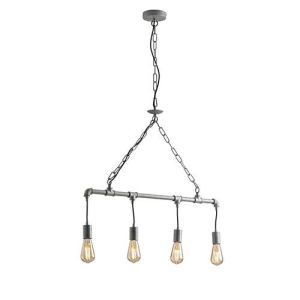Suspension E27 LUCE DESIGN Galvanisé AMARCORD - I-AMARCORD-S4 ZN