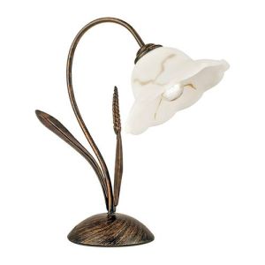 Lampe de table E27 LUCE DESIGN Rouiller BYRON - I-BYRON/L RUG