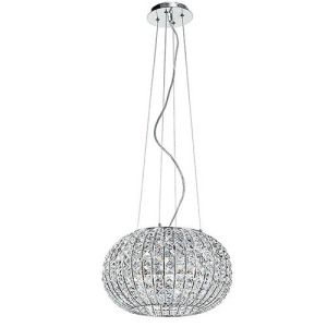 Suspension E27 LUCE DESIGN Chrome CONCERT - I-CONCERT/S5