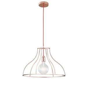 Suspension E27 LUCE DESIGN Or rose FRIDA - I-FRIDA/S50