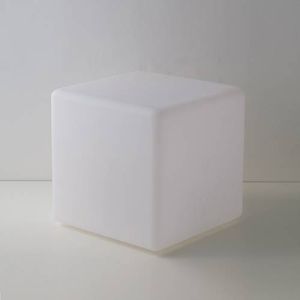 Lampe solaire LED INTEC 1,5W Blanc GECO - I-GECO-CUBO-SOL30