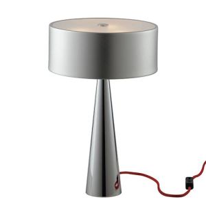 Lampe de table G9 LUCE DESIGN Argent HEMINGUAY - I-HEMINGUAY/L SIL