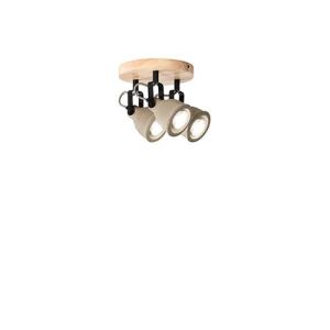 Plafonnier GU10 LUCE DESIGN Gris KISA - I-KISA-PL3