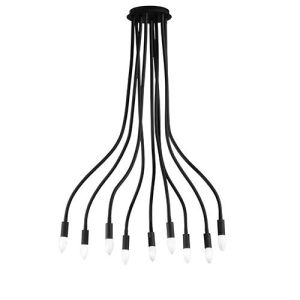 Plafonnier E14 LUCE DESIGN Noir LOVER - I-LOVER-9-NERO