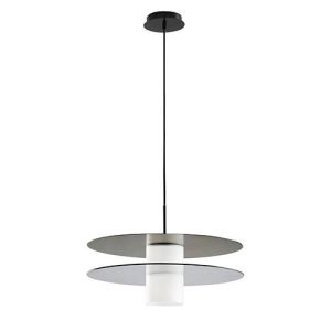 Suspension E27 LUCE DESIGN Chrome RECORD - I-RECORD-S50 CR