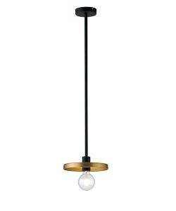 Suspension E27 LUCE DESIGN Noir Or TWIGA - I-TWIGA-S1
