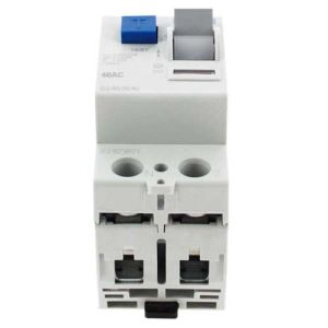 IKEPE Interrupteur différentiel 40A 30mA type AC 230V - vue de dessous
