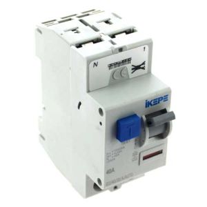 IKEPE Interrupteur différentiel 40A 30mA type A auto 230V - vue de haut