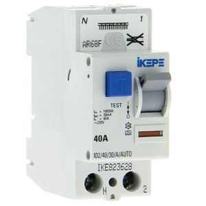 IKEPE Interrupteur différentiel 40A 30mA type A auto 230V