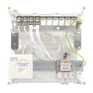 coffret de communication IKEPE Grade 2TV Start compact - 4RJ45 - image de face